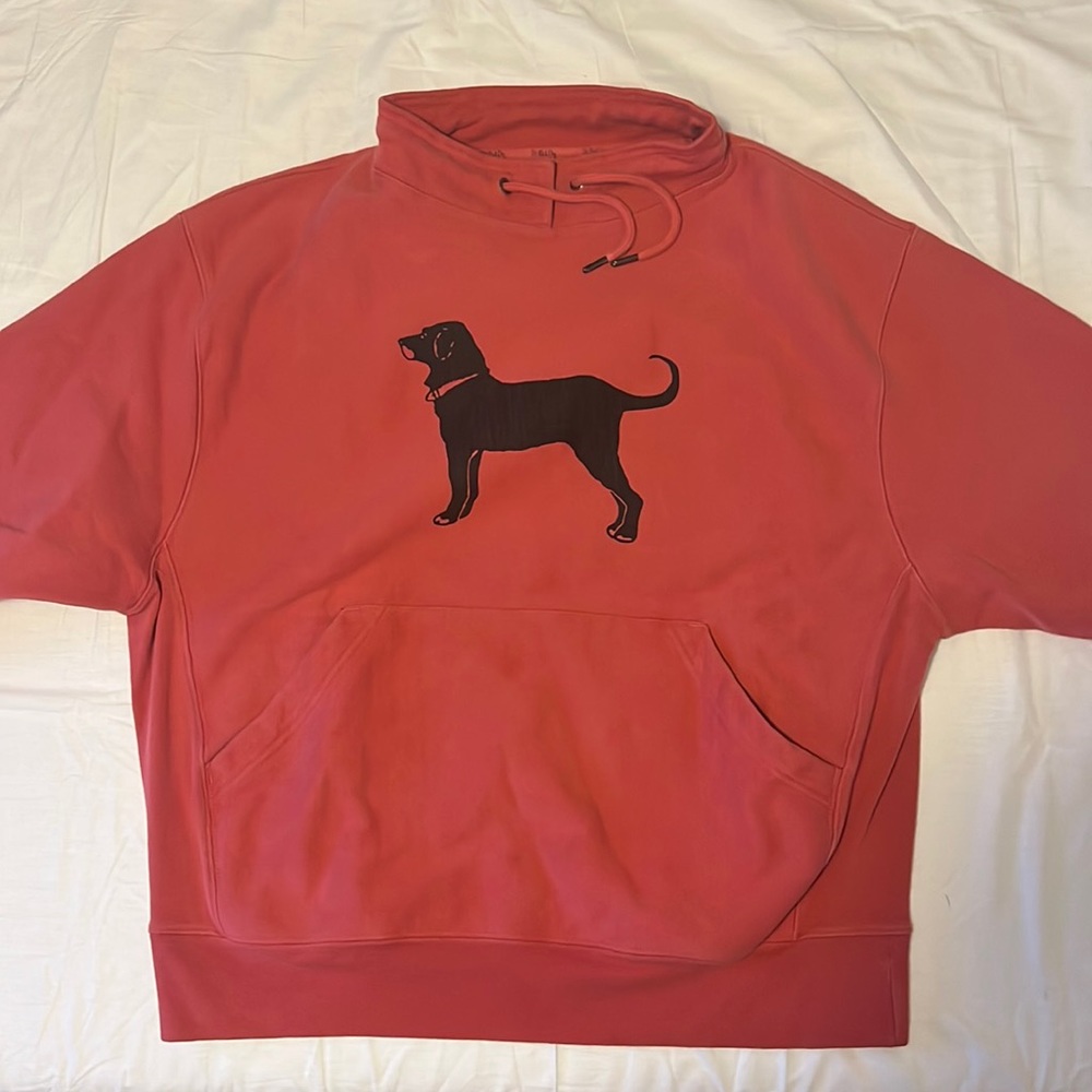 Black dog sweater